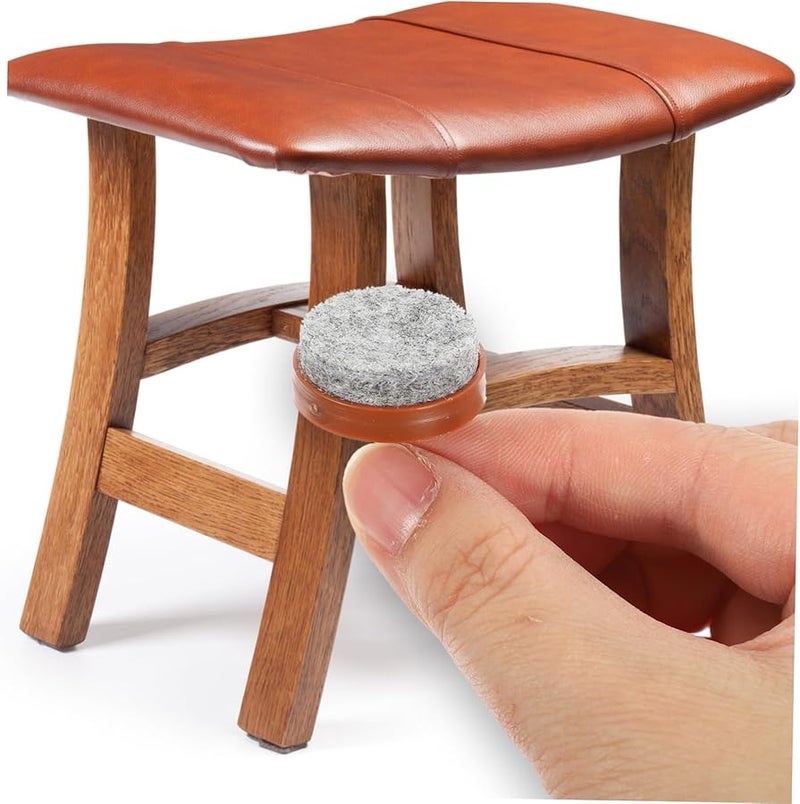 50 Pcs Felt Furniture Pads Non Slip Rug Pads for Chairs Desks Office Home Hotel Use - Image 2